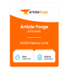 Article Forge – 5 Günlük